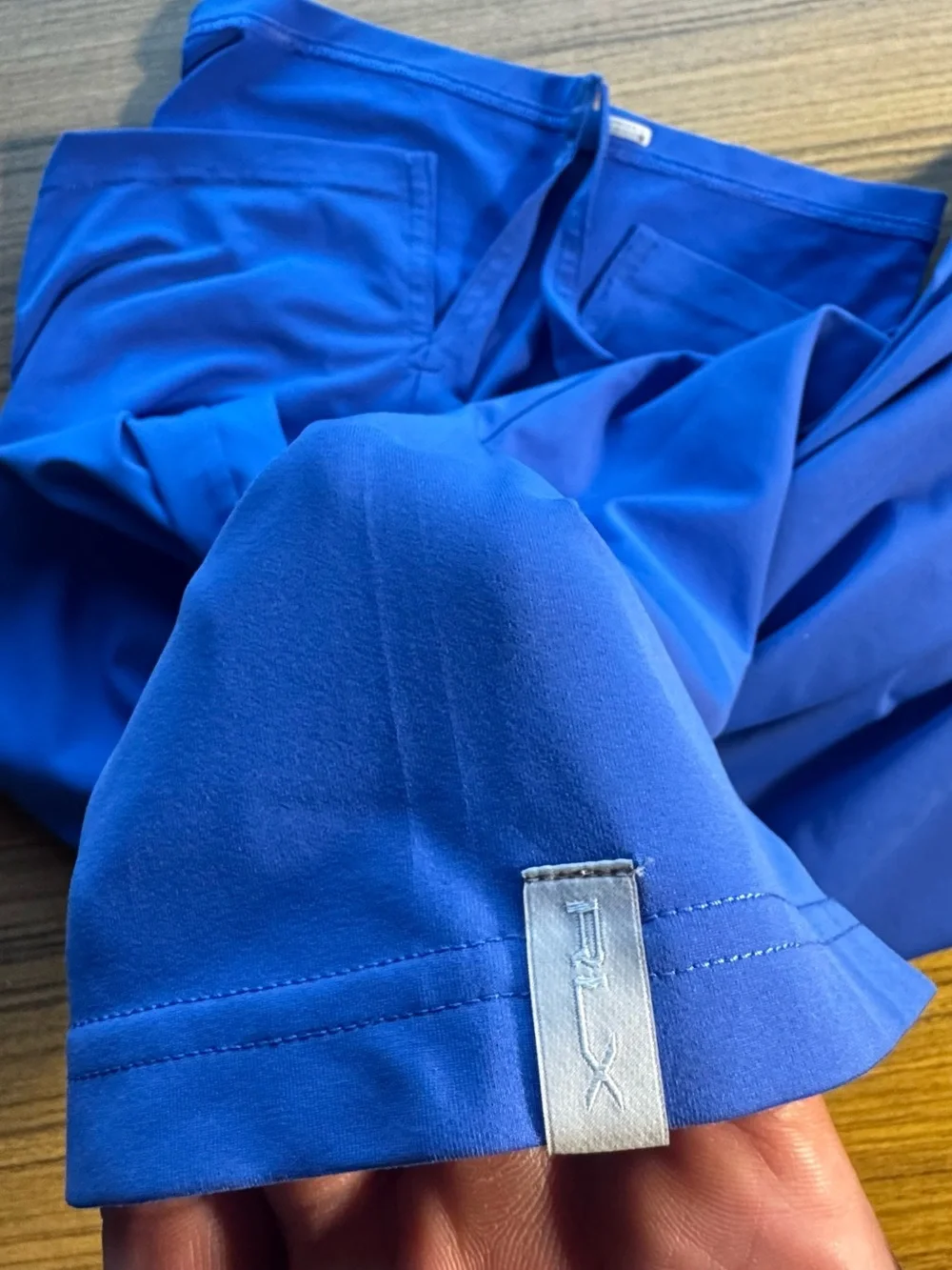 RLX Ralph Lauren Men's Royal Blue Polo Shirt “The Dominion Country Club”